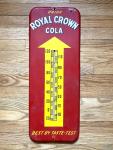 Royal Crown Cola Vintage Soda Thermometer 26"x10