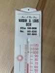 Marian & Louis Beer Vintage Advertising Thermometer