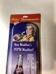 Pepsi-Cola Any Weather Metal Reproduction Thermometer