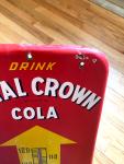 Royal Crown Cola Vintage Soda Thermometer 26"x10