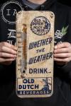 Old Dutch Root Beer Tin Thermometer Frame