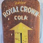 1960s Royal Crown RC Cola Advertising Thermometer