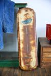 Pepsi Cola Metal Thermometer Sign - Vintage Style