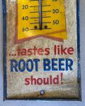 Dad's Root Beer Vintage Thermometer Sign