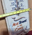 Vintage 27" PEPSI COLA Thermometer Sign