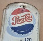 Vintage 27" PEPSI COLA Thermometer Sign