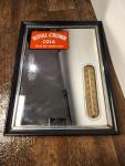 1940s Royal Crown Cola Thermometer Mirror 9"x12