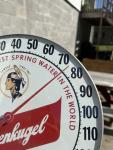 Leinenkugel Beer Advertising Thermometer Sign