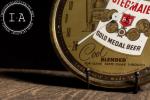 Stegmaier Beer Round Vintage Advertising Thermometer