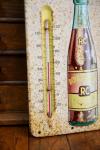 Royal Crown Cola Vintage Metal Thermometer Sign