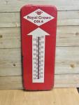 Vintage 1950s Royal Crown Cola Thermometer