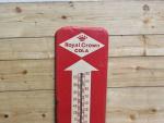 Vintage 1950s Royal Crown Cola Thermometer