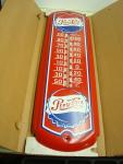 Pepsi-Cola Americana Thermometer - Retro Metal Design
