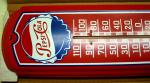Pepsi-Cola Americana Thermometer - Retro Metal Design