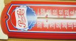 Pepsi-Cola Americana Thermometer - Retro Metal Design