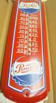 Pepsi-Cola Americana Thermometer - Retro Metal Design