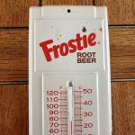 Frostie Root Beer 1960s Wall Thermometer