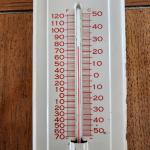 Frostie Root Beer 1960s Wall Thermometer