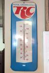 Royal Crown RC Cola Vintage Metal Thermometer Sign