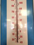 Royal Crown RC Cola Vintage Metal Thermometer Sign