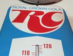 Royal Crown RC Cola Vintage Metal Thermometer Sign