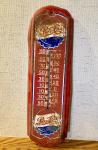 Pepsi-Cola Vintage Bottle Cap Sign Thermometer