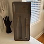 Royal Crown Cola Vintage Metal Embossed Thermometer