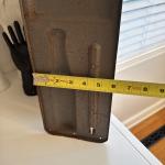 Royal Crown Cola Vintage Metal Embossed Thermometer