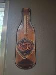 Pepsi-Cola Vintage Wooden Thermometer Sign 14.5"x4