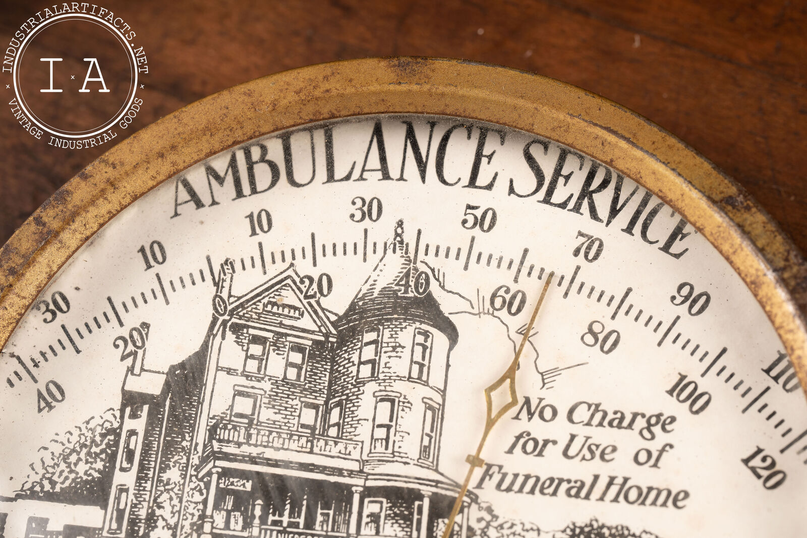 Neiderfield Funeral & Ambulance Thermometer