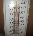 A&W Root Beer Vintage Thermometer Sign