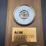 A&W Root Beer 1990 Vintage Thermometer Hygrometer