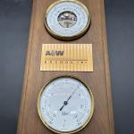 A&W Root Beer 1990 Vintage Thermometer Hygrometer