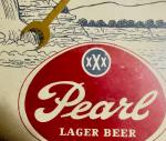 1964 Pearl Lager Beer Antique Thermometer