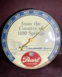 1964 Pearl Lager Beer Antique Thermometer