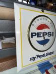 Vintage "Say Pepsi, Please" Advertising Thermometer