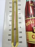 Royal Crown RC Cola Advertising Thermometer Sign