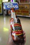 1964 Cold National Bohemian Beer Thermometer Sign