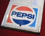 Vintage Pepsi Cola Thermometer Sign 28 x 7