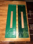 Vintage Pepsi Thermometers - Embossed Soda Sign Pair