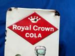 1950s Royal Crown Cola Tin Advertising Thermometer