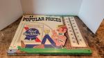 1960s Pabst Beer Fishing Figure Metal Thermometer