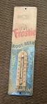 1960s Frosty Root Beer Vintage Thermometer, 12.5 inch