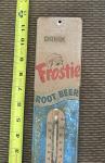 1960s Frosty Root Beer Vintage Thermometer, 12.5 inch