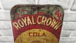 Vintage Royal Crown Cola Tin Thermometer