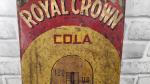 Vintage Royal Crown Cola Tin Thermometer