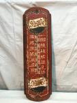 Vintage Pepsi Cola Metal Thermometer Sign 27" x 8