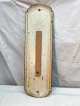 Vintage Pepsi Cola Metal Thermometer Sign 27" x 8