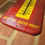 1948 Royal Crown Cola Metal Thermometer Sign