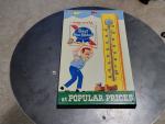 Pabst Blue Ribbon Beer Advertising Thermometer